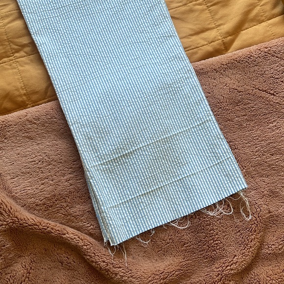 J. Crew boys Ludlow light blue and white seersucker suit - Picture 13 of 14